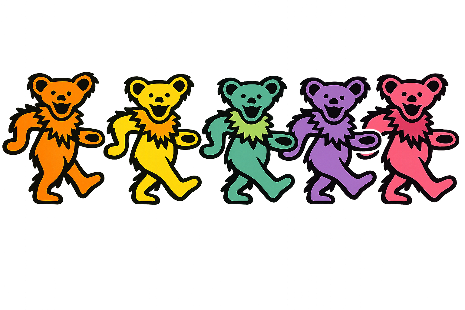 Grateful Dead dancing bears