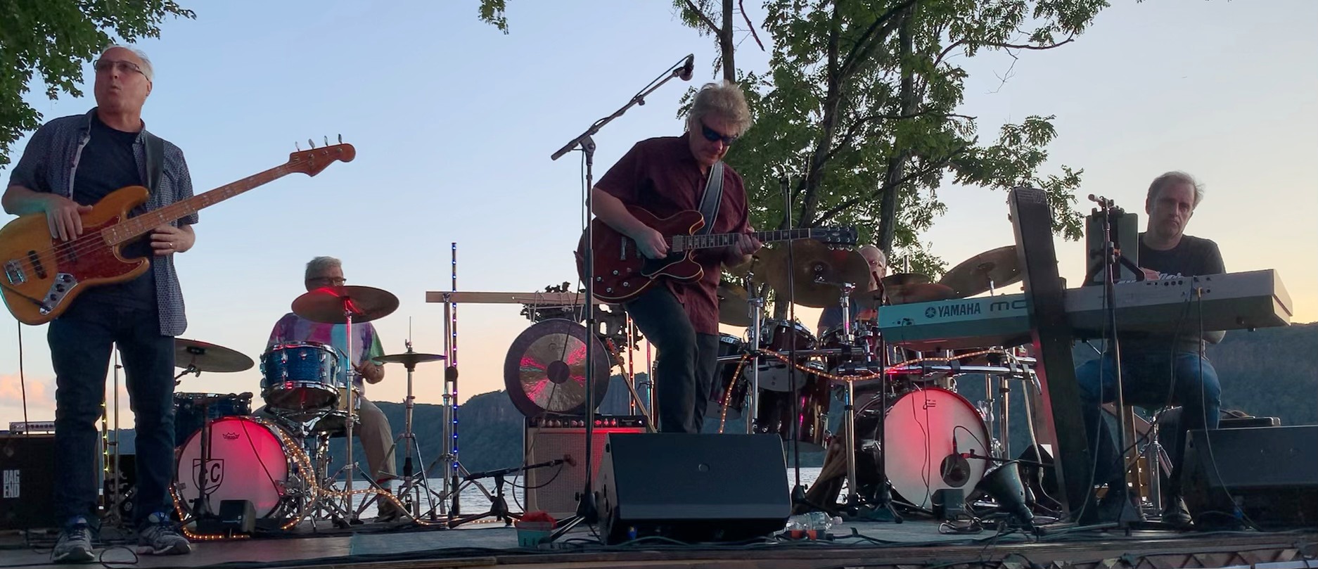 Grateful To Be Alive performing live